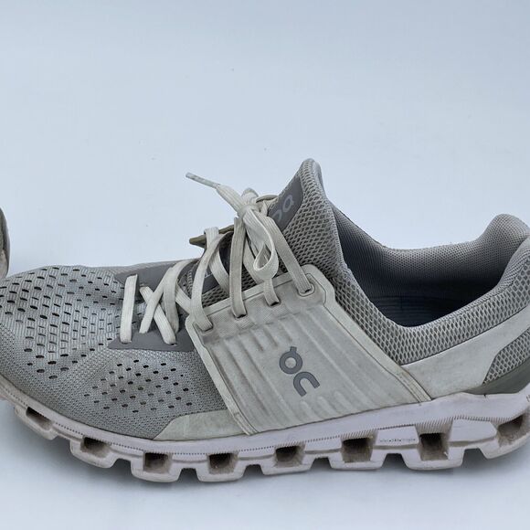 On Cloud Cloudswift Low Top Running Sneakers Women Sz W8.5 Gray Helion Cloudtec - Picture 9 of 16